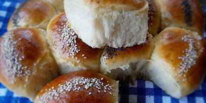 булочки из волшебного теста с сыром