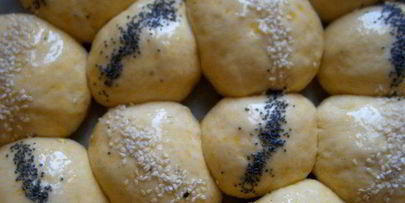 булочки из волшебного теста с сыром