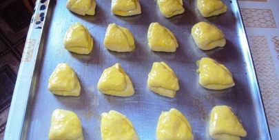 булочки лисьи ушки