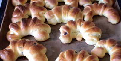 булочки с карамелизированным маком