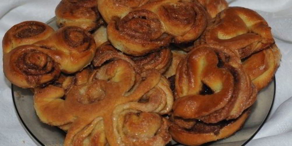 Рецепт булочки с корицей