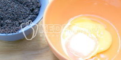 булочки с маком