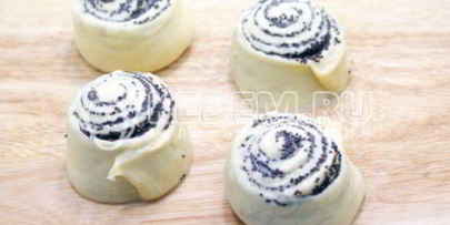 булочки с маком