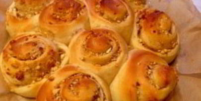 булочки с медом