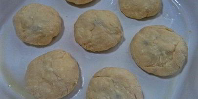 булочки с начинкой на творожном тесте