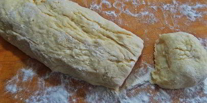 булочки с начинкой на творожном тесте