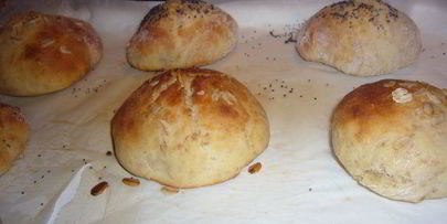 булочки с отрубями