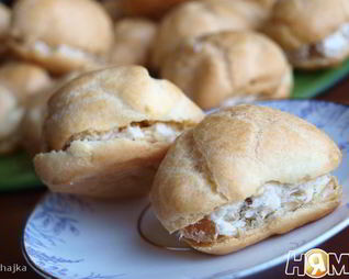 Булочки с цыпленком