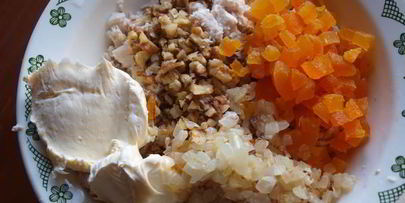 булочки с цыпленком