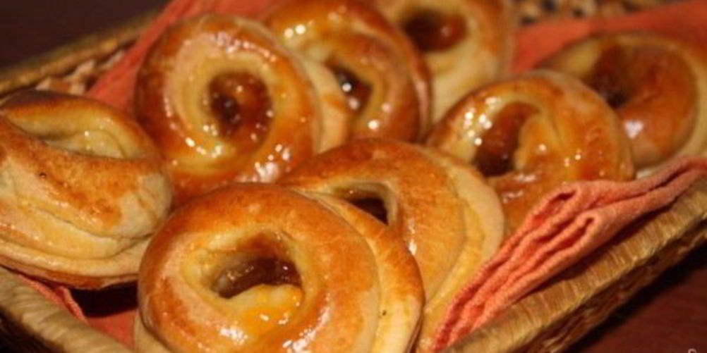 Рецепт булочек с вареньема