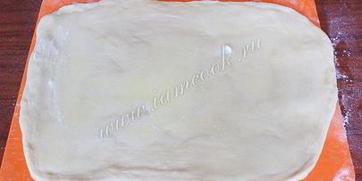 булочки синабон с шоколадом