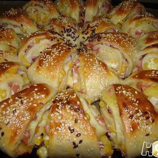 Булочки со вкусом пицы