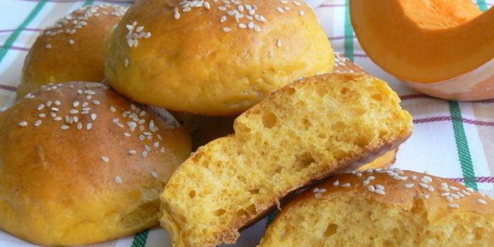 Рецепт булочки тыквенно-творожные