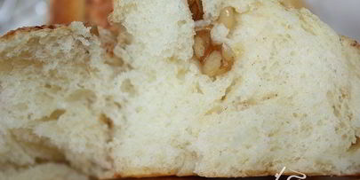 булочки-улитки с корицей и грецким орехом