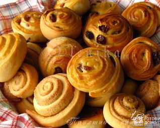 Булочки-улитки с корицей