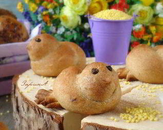 Булочки Жаворонки медовые