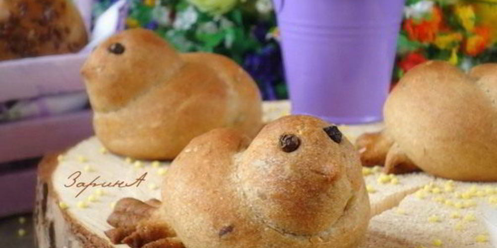 Рецепт булочки жаворонки медовые