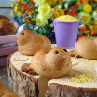 Булочки Жаворонки медовые