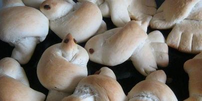 булочки жаворонки