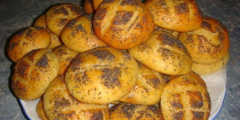 Рецепт чесночные булочки с маком