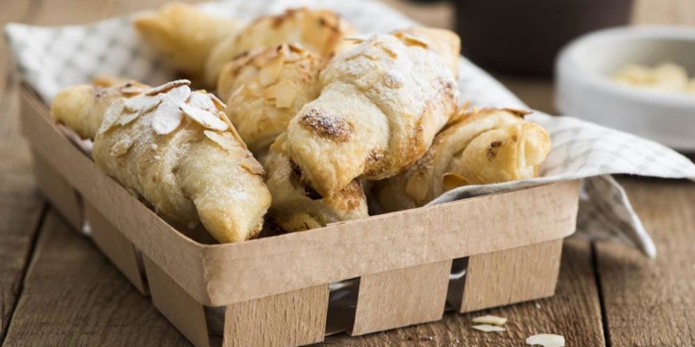 Рецепт домашние круассаны с миндальным кремом