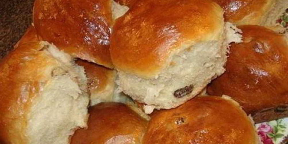 Рецепт дрожжевые булочки к обеду за два часа