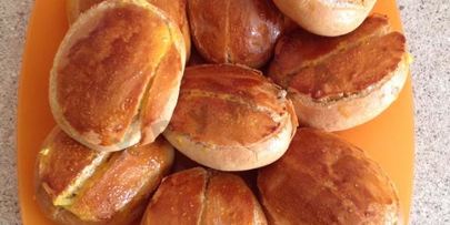 фаршированные булочки малятко с яблоками и корицей