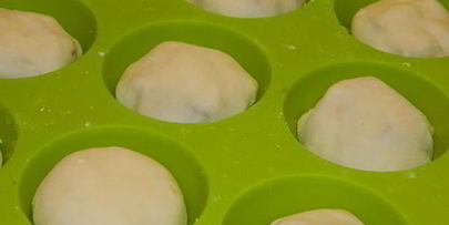 фруктовые булочки из слоеного теста