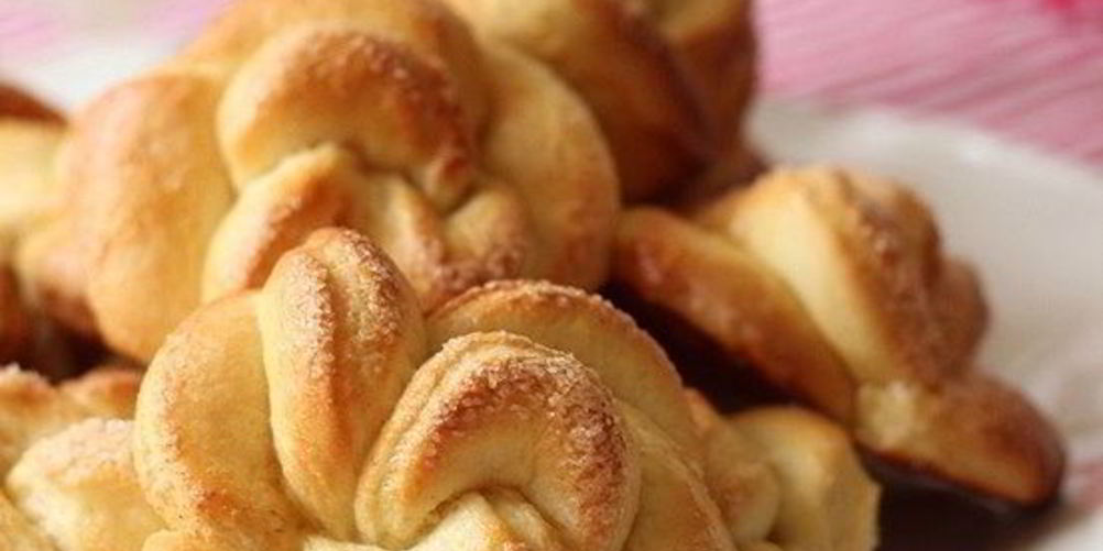 Рецепт имбирные булочки-розочки с корицей