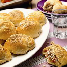 Рецепт Итальянские булочки с сыром и томатами