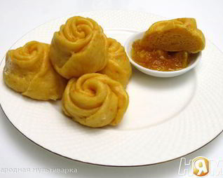 Китайские паровые булочки в мультиварке