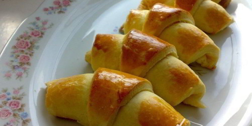 Рецепт круассаны нежные