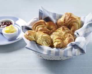 Круассаны с шоколадом