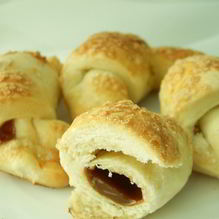 Рецепт Круассаны со сгущенкой