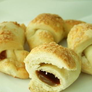 Круассаны со сгущенкой