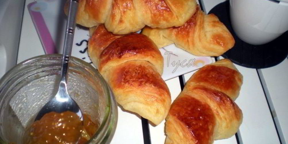 Рецепт круассаны