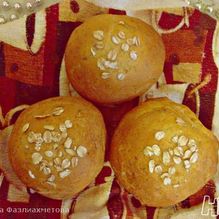 Рецепт Морковные булочки с отрубями