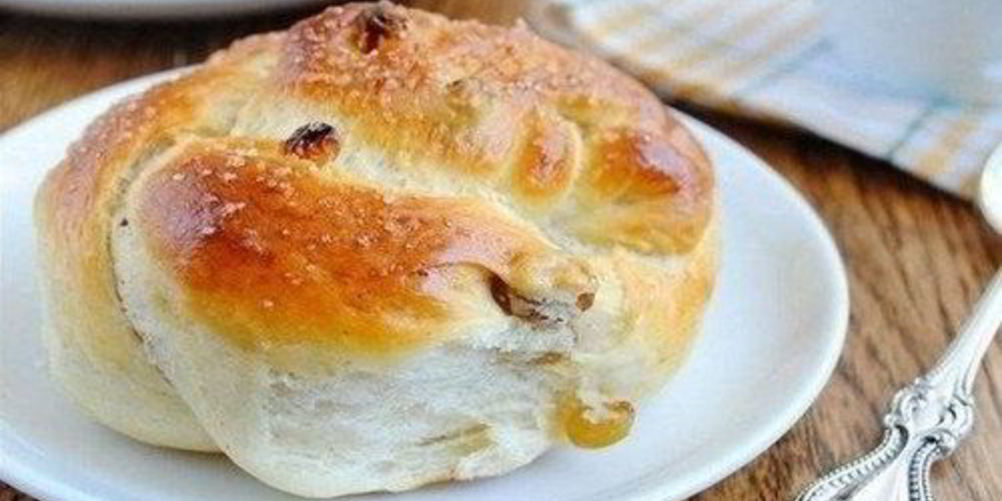 Рецепт мягкие пряные булочки с изюмом
