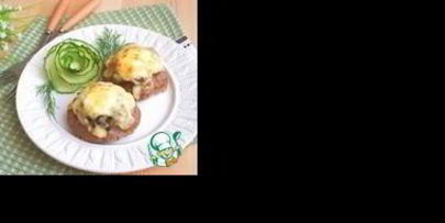 мясные ватрушки с грибами и луком