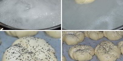 немецкие булочки с маком и кунжутом