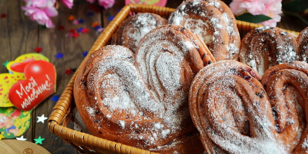 Рецепт плюшки для любимых