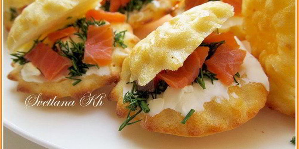 Рецепт поповеры — пустые булочки с начинкой