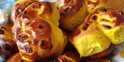 шафрановые булочки луссекатт