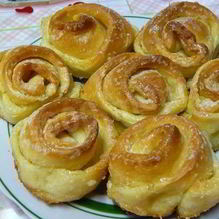 Рецепт Сладкие булочки Улитки с сахаром