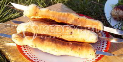 сырные булочки на мангале