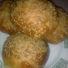 Рецепт Сырные булочки с кунжутом