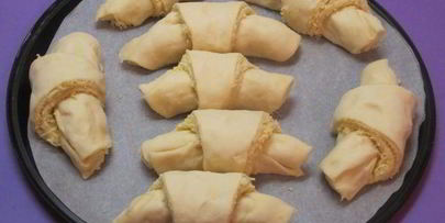 сырные круассаны