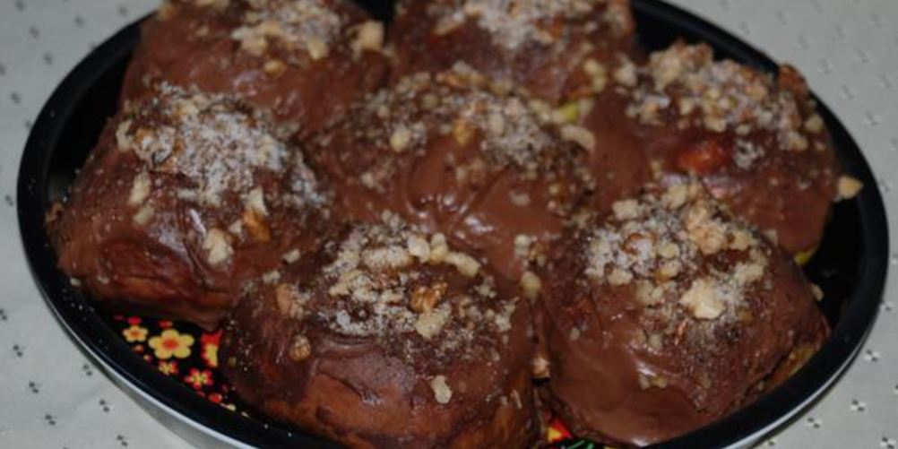 Рецепт тыквенные двухцветные булочки