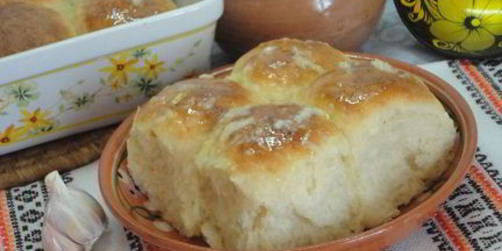 Рецепт украинские пампушки с чесноком