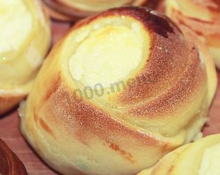 Ванильная ватрушки с творогом